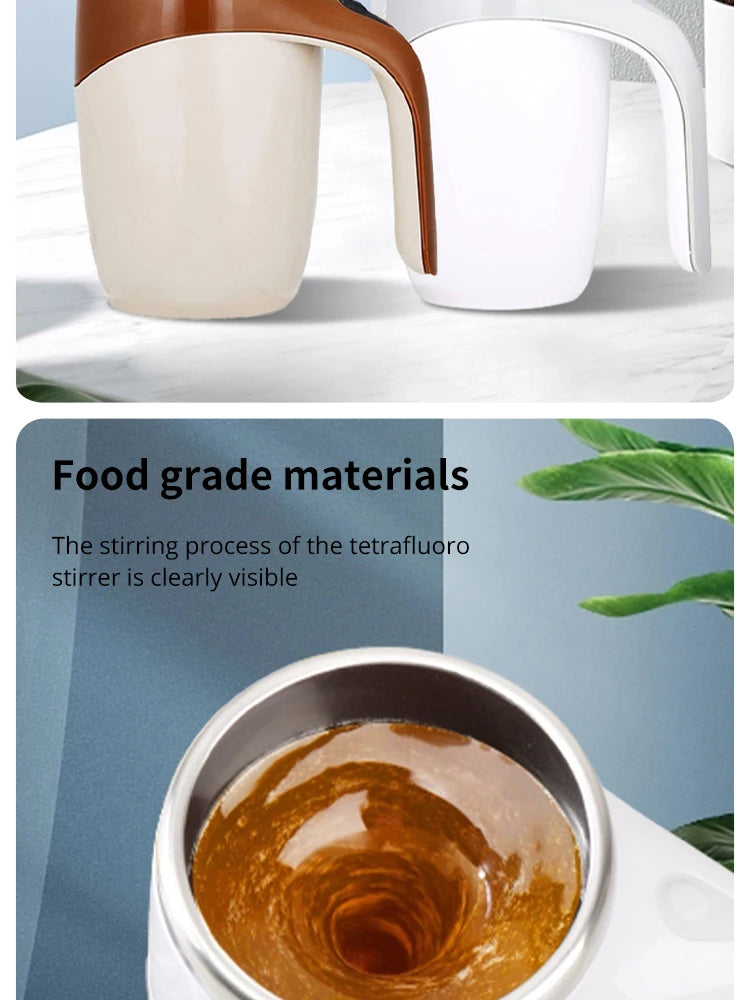 Caneca de café elétrica - agitação automática