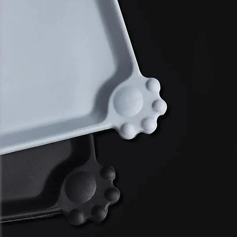 Alfombrilla antideslizante para alimentación de gatos y perros